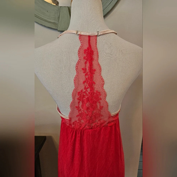 Victoria's Secret Size Medium Red Sexy Babydoll Nightie Dress Lingerie - Picture 3 of 9
